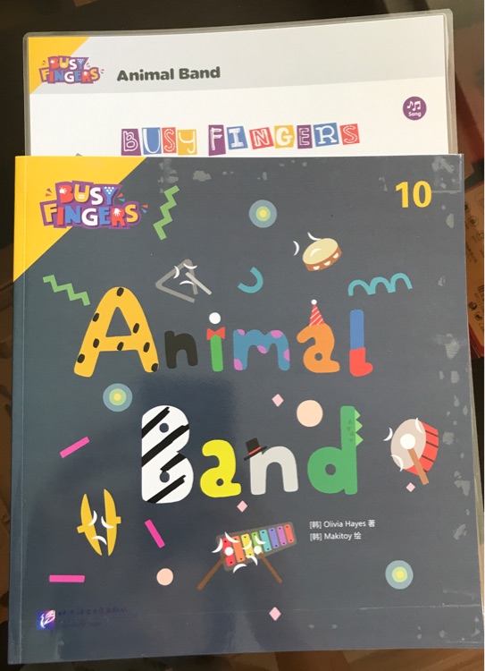 Busy fingers: book 10 Animal band