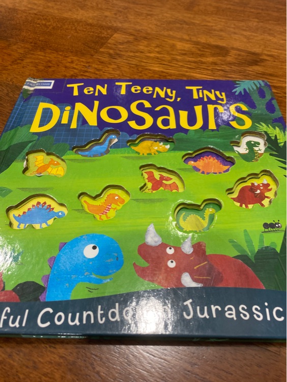 Ten teeny tiny dinosaurs