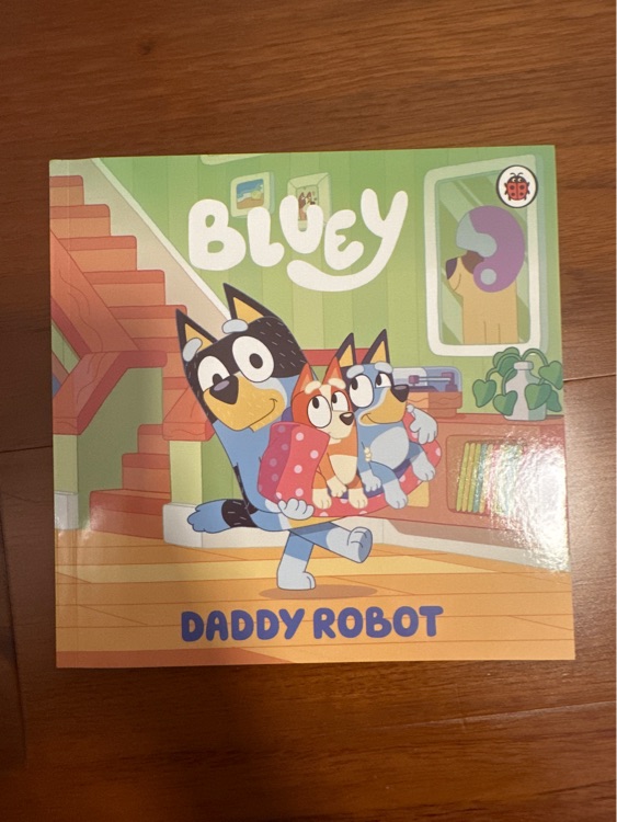 bluey daddy robot