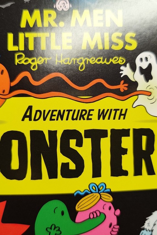 MR.MEN Little Miss Adventure with monster