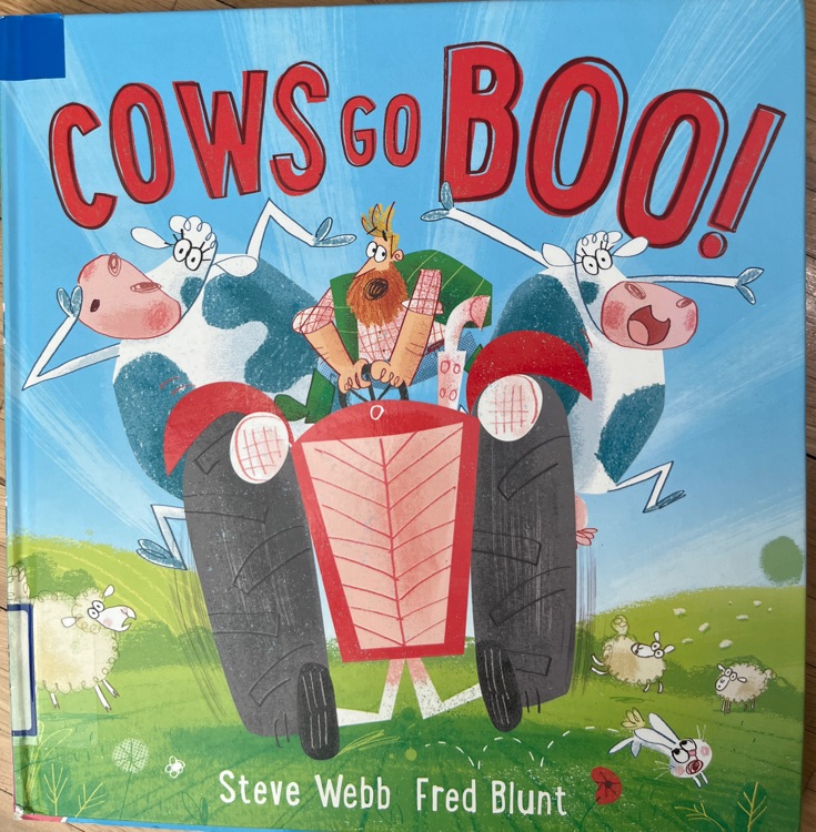 Cows go boo