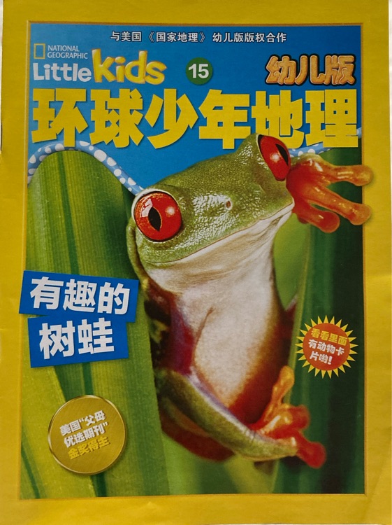 Little kids 15 環(huán)球少年地理 有趣的樹蛙