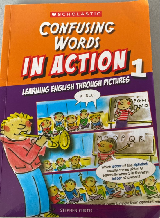 In action confusing word 1