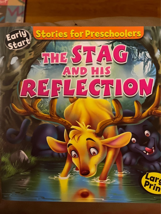 The stag and his reflection