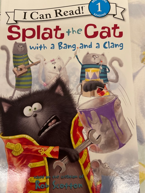 Splat the cat with a bang and a clang