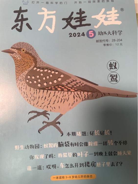 《東方娃娃》2024.5幼兒大科學(xué)