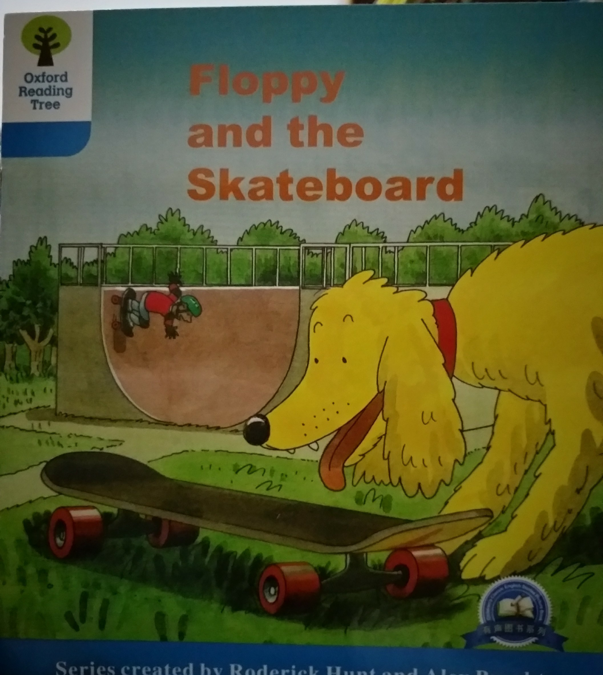 Floppy and the skateboard, oxford reading tree, DD4-3