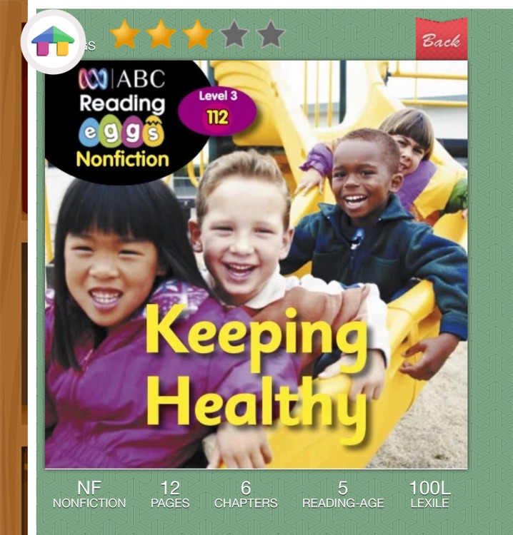 Keeping Healthy(ABC Readingeggs Nonfiction Level3-112)