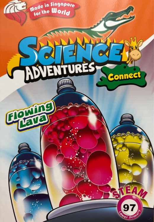 science adventures connect #97 flowing lava