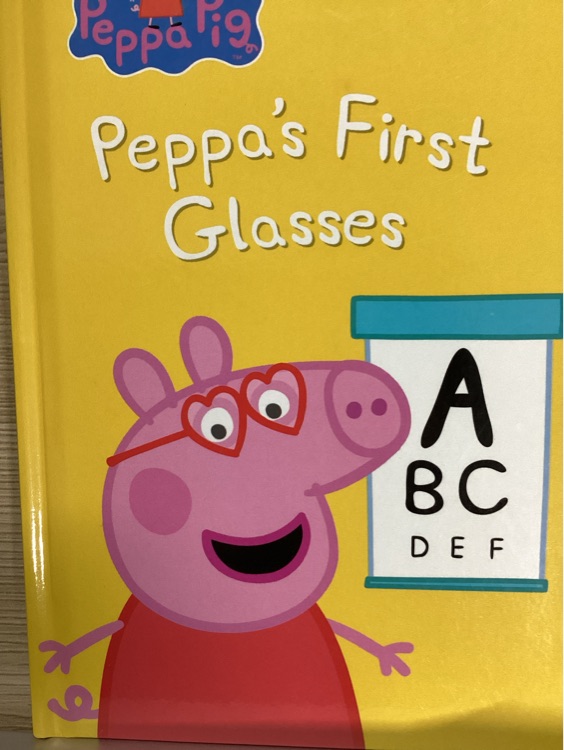 Peppa's first glasses