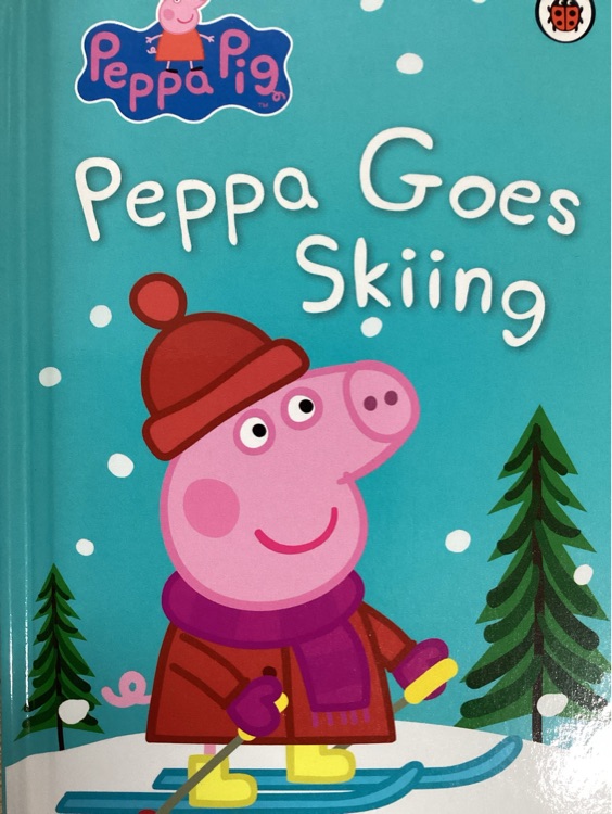 Peppa goes skiing