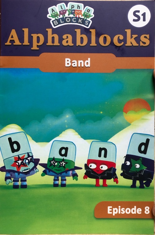 Alphablocks 臺詞本 S1 Episode8 Band