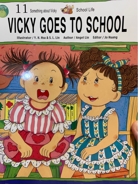 Vicky goes to school