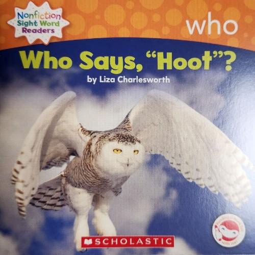 Who Says, "Hoot"?