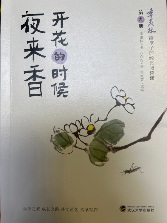 季羨林給孩子的經(jīng)典閱讀課-夜來香開花的時(shí)候