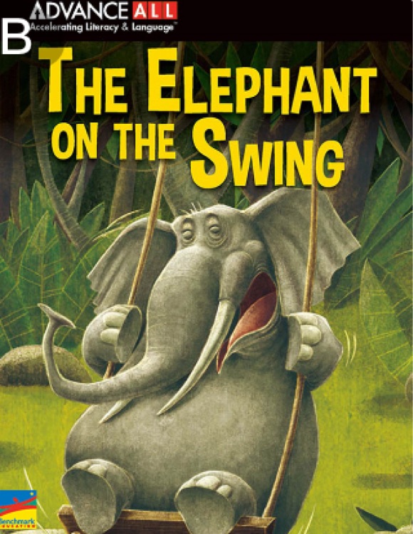 The elephant on the swing