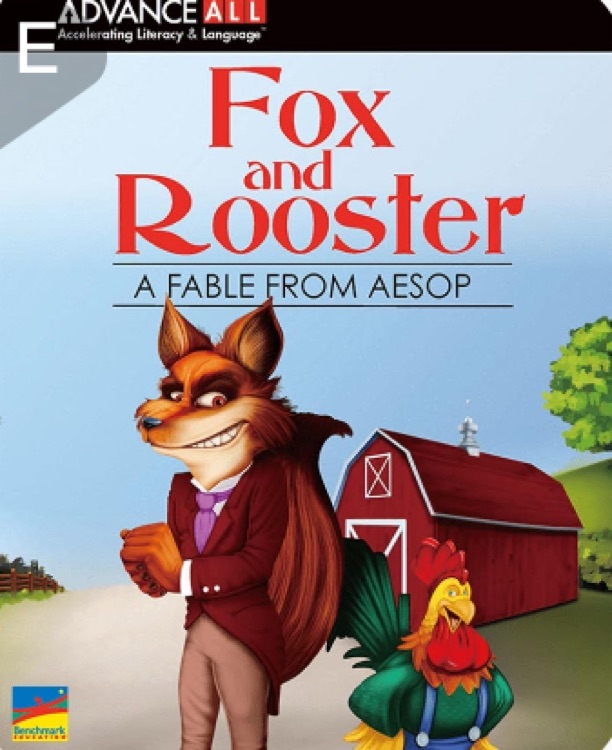 Fox and rooster