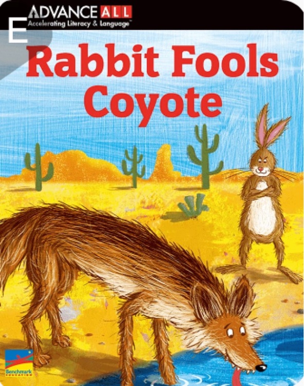 Rabbit fools coyote