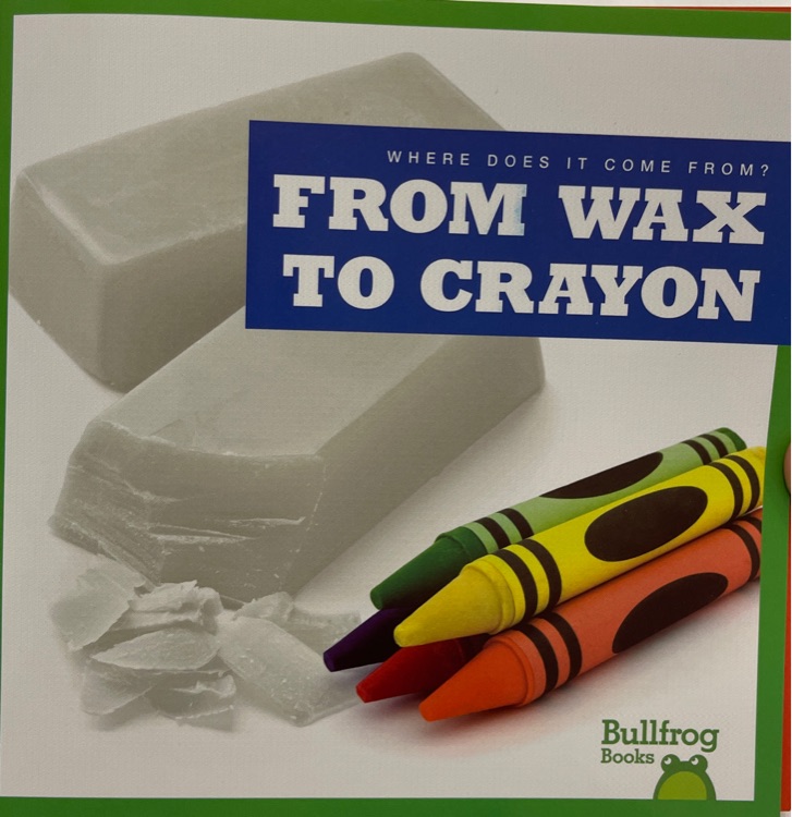 From wax to crayon