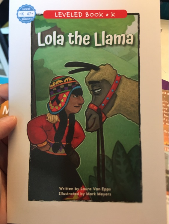 Lola the Llama (RAZ K)