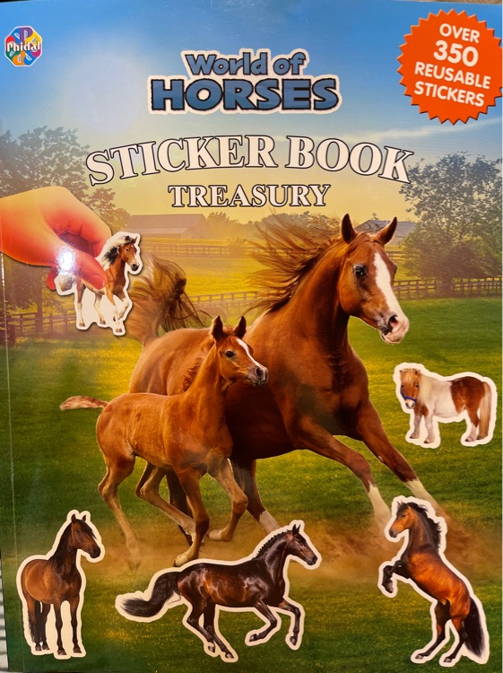 World of horses Sticker Book