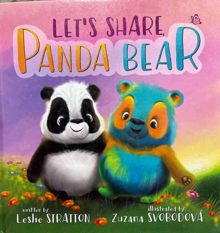 Let's share panda bear