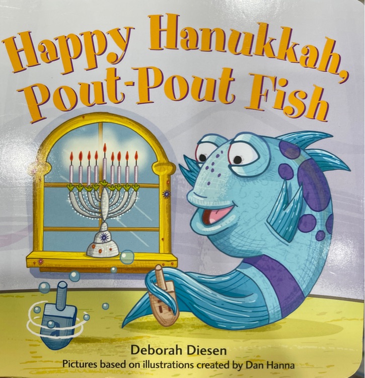 Happy Hanukkah Pout-pout fish