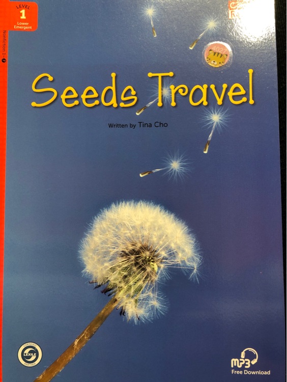 Compass Readers Level 1 Nonfiction1-7: Seeds Travel