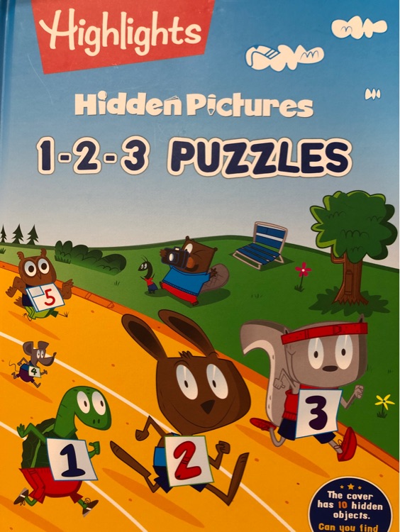 Hidden Picture 1-2-3 PUZZLES