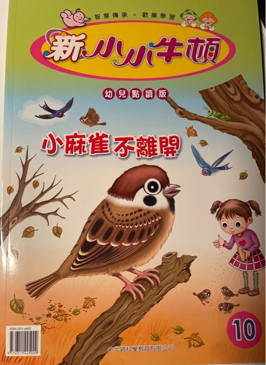 新小小牛頓幼兒版-小麻雀不離開