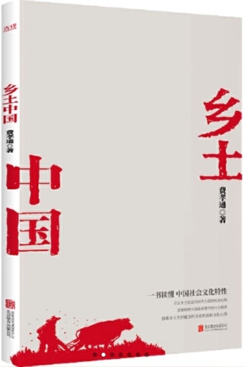 鄉(xiāng)土中國 費孝通經(jīng)典代表作人民文庫叢書中國鄉(xiāng)土社會傳統(tǒng)文化和社會結(jié)構(gòu)理論研究人文社科書籍清華校長邱