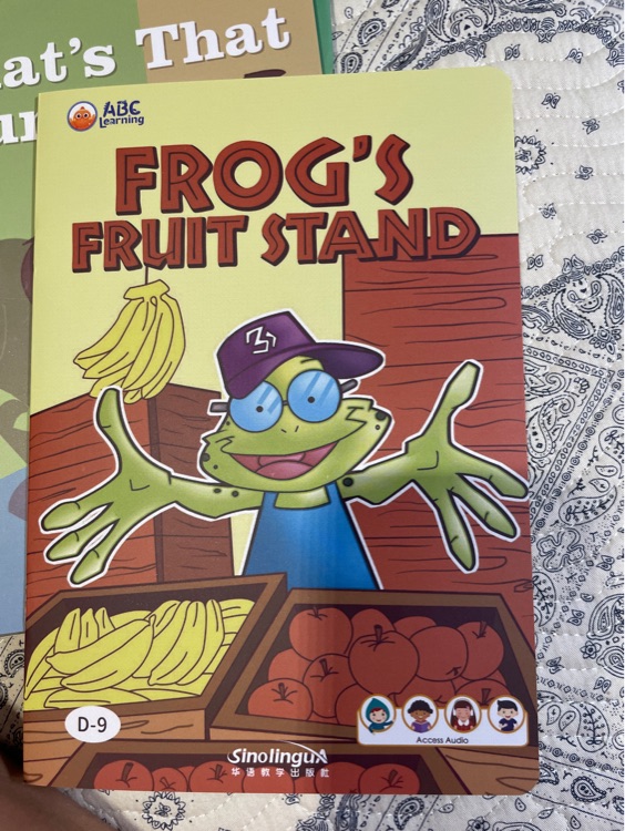 frog's fruit stand