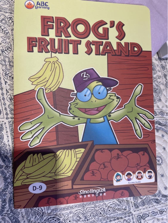 frog's fruit stand