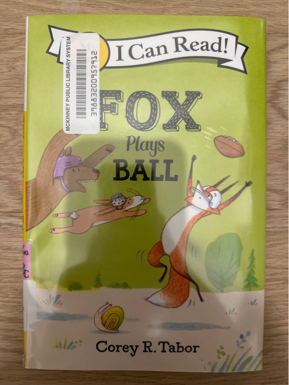 Fox plays ball