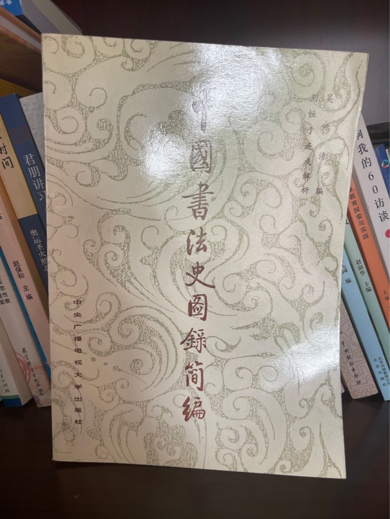 中國(guó)書(shū)法史圖錄簡(jiǎn)編