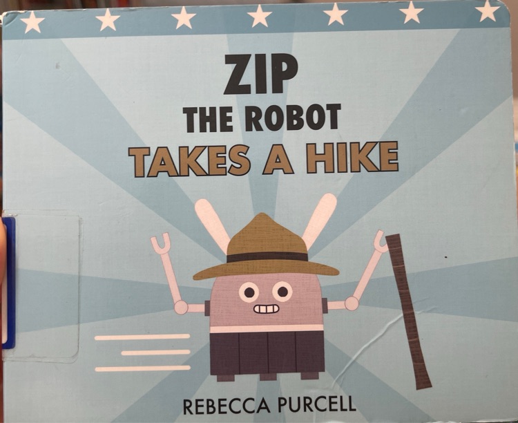 Zip The Robot takes a hike