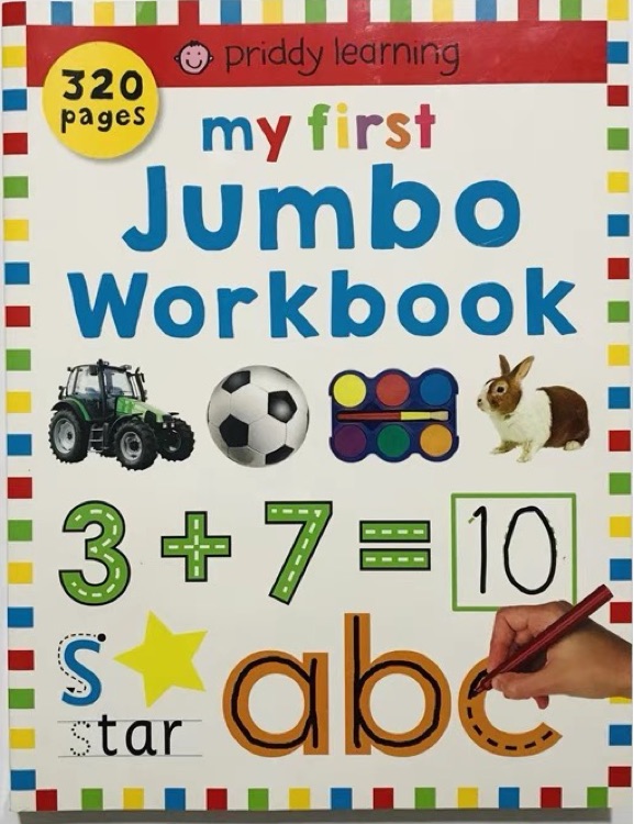 my first jumbo workbook