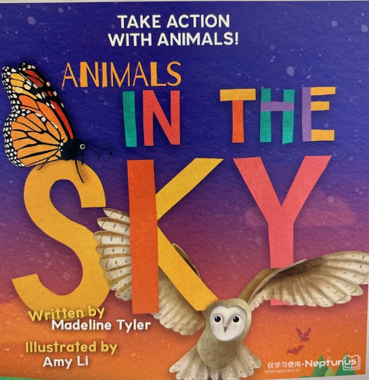 animals in the sky