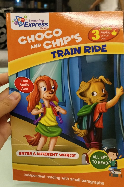 CHOCO AND CHIP'S TRAIN RIDE