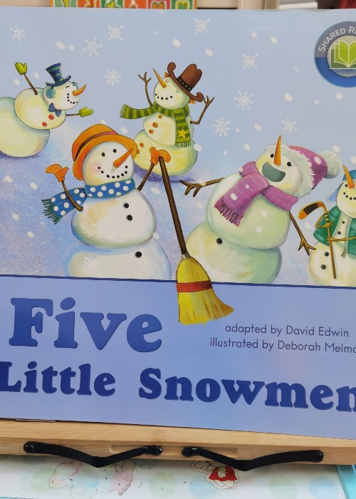 five little snowmen