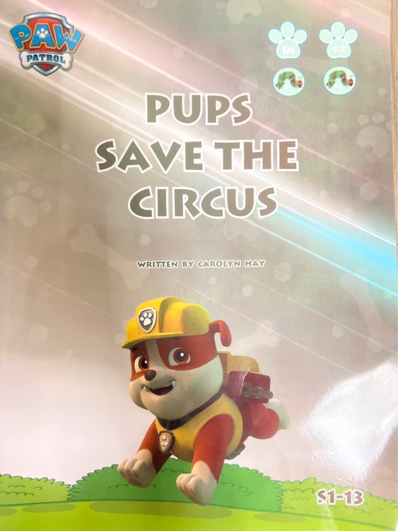 Pups save the circus