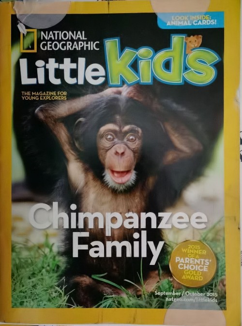 little kids chimpanzee family