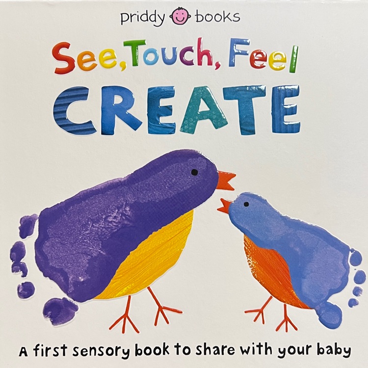 See, Touch, Feel: Create: A Creative Play Book