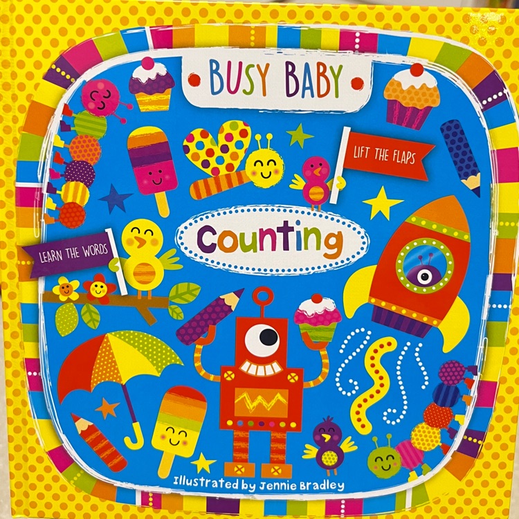 busy baby counting