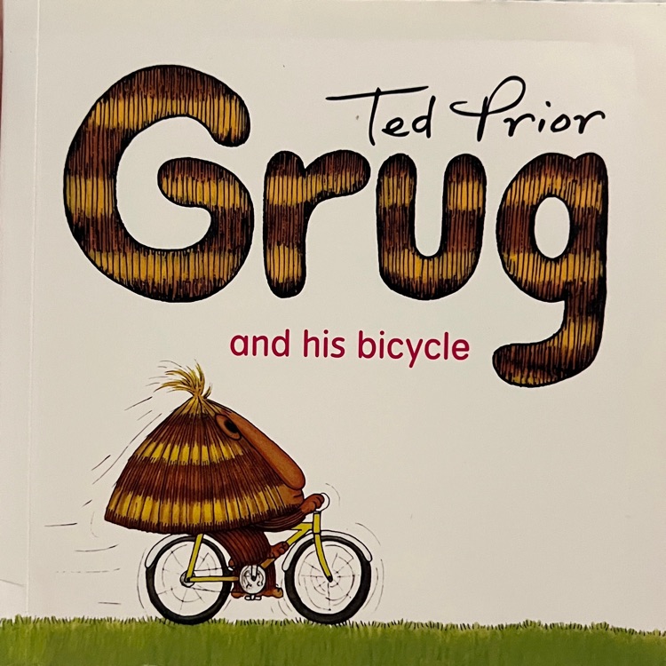 Grug and his bicycle