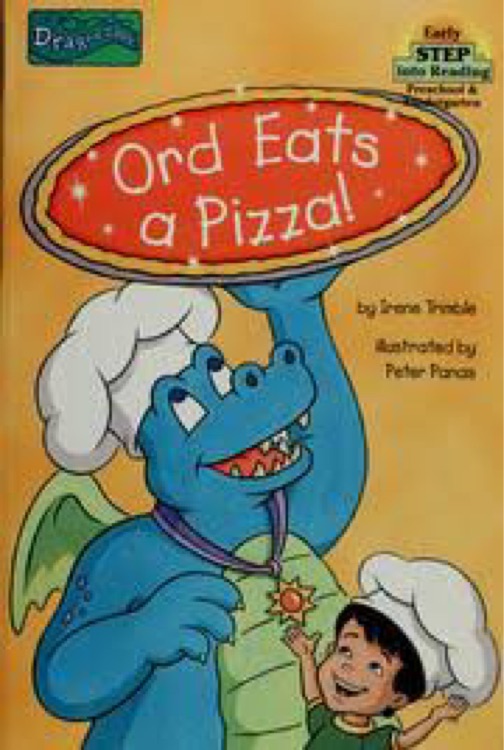 Ord eats a pizza