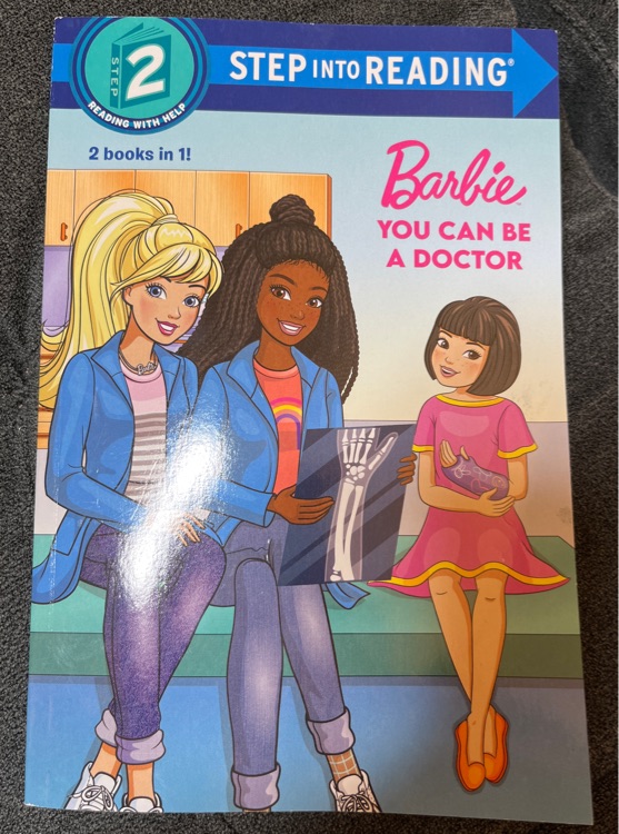 2 books in 1! Barbie You can be a doctor/pet vet