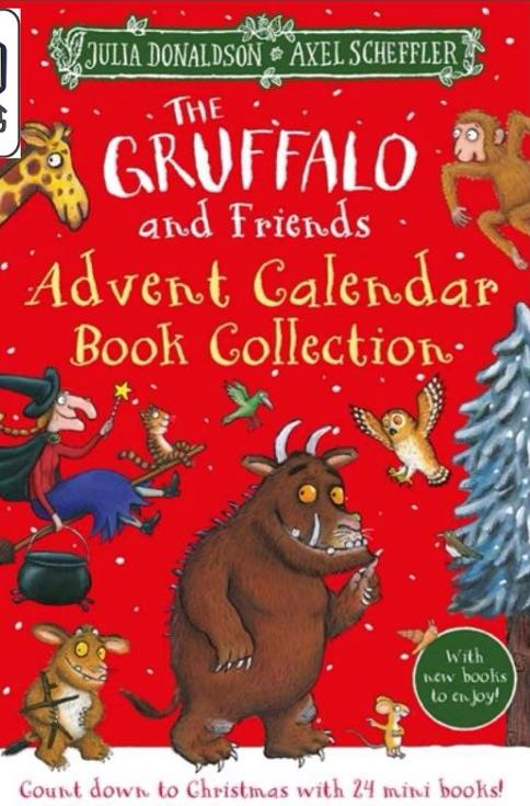 The Gruffalo And Friends Advent Calendar Book 2022 咕嚕牛圣誕倒數(shù)日歷24冊