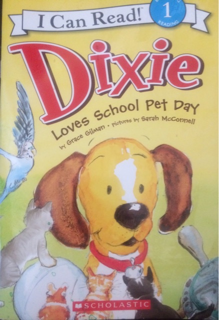 Dixie loves school pet day