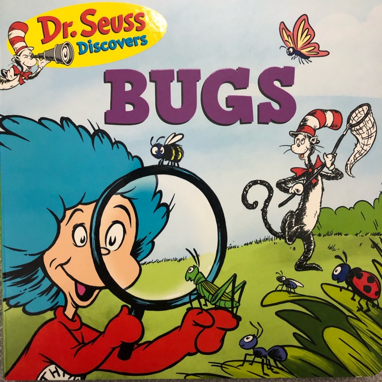 英文原版 DR. SEUSS DISCOVERS BUGS 蘇斯博士低幼啟蒙紙板書(shū)